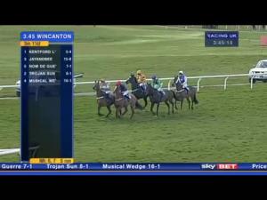 Video preview image for Wincanton 15:45 - 32Red Casino Handicap Chase
