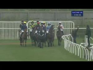 Video preview image for Wetherby 14:20 - Wear A Hat Day Supporting braintumourresearch.org Conditional Jockeys' Novices' Hurdle