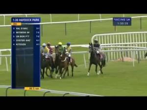 Video preview image for Haydock Park 13:30 - Marie Turner Easter Bonnet Memorial Novices' Limited Handicap Chase
