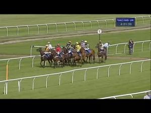 Video preview image for Market Rasen 16:20 - Racing UK Available Anywhere Now Handicap Hurdle