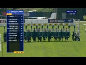 Video preview image for Sandown Park 16:05 - totepool.com Handicap