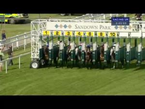 Video preview image for Sandown Park 16:45 - Racing UK Profits Returned To Racing Handicap