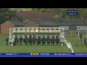 Video preview image for Thirsk 18:00 - Racing UK Anywhere Available Now Maiden Auction Stakes