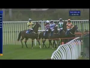 Video preview image for Kelso 18:35 - Lamont Racing Congratulations Jason Hart Handicap Hurdle