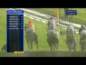 Video preview image for Carlisle 15:45 - Racing UK Handicap Chase