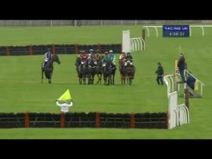Video preview image for Wetherby 16:35 - Racing UK Anywhere Novices' Hurdle