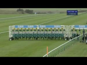Video preview image for Newmarket 13:50 - Dubai European Breeders' Fund Fillies' Nursery
