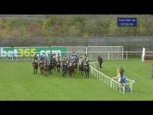 Video preview image for Wetherby 12:55 - Watch Racing UK Anywhere Novices' Hurdle