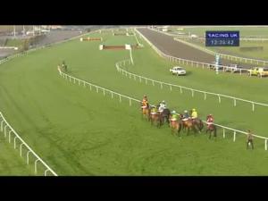 Video preview image for Kempton Park 12:35 - Coolmore EBF Stallions 'National Hunt' Novices' Hurdle (Qualifier)