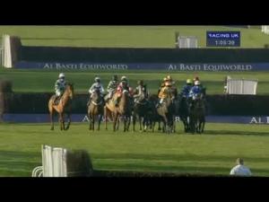 Video preview image for Newbury 13:05 - Betfred Mobile Lotto Novices' Limited Handicap Chase