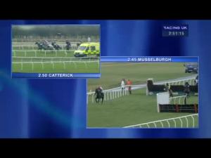 Video preview image for Catterick Bridge 14:50 - Watch On 3 Devices racinguk.com/anywhere Handicap Chase