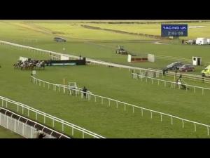 Video preview image for Wetherby 14:45 - New Racing UK Anywhere Available Now Handicap Chase
