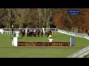 Video preview image for Kempton Park 14:00 - New Racing UK Ipad App Novices' Hurdle