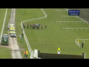 Video preview image for Carlisle 14:35 - Bet and Watch At winner.co.uk Novices' Handicap Chase