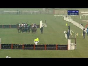 Video preview image for Wetherby 14:55 - Racing UK 1 Price 3 Devices Novices' Handicap Hurdle (Div 1)