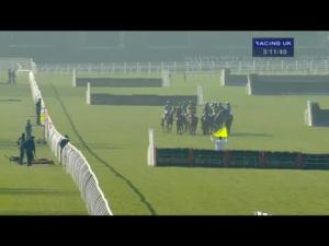 Video preview image for Newbury 15:10 - Hawk Inn Handicap Hurdle