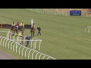 Video preview image for Exeter 14:00 - Racing UK Profits Returned To Racing Novices' Hurdle