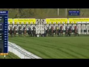 Video preview image for Newbury 17:10 - Dubai Duty Free Tennis Championships Maiden Stakes (Div 2) (Str)