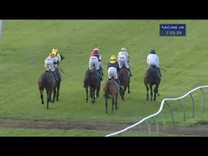Video preview image for Warwick 19:55 - Whites - For Factory and Work Clearances Maiden Hurdle