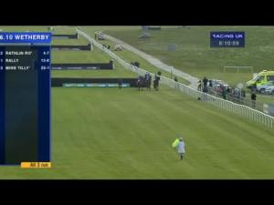 Video preview image for Wetherby 18:10 - James & Maddy Getting Married 06June2015 Novices' Chase