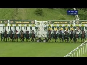 Video preview image for York 16:00 - John Smith's Median Auction Maiden Stakes (Plus10)