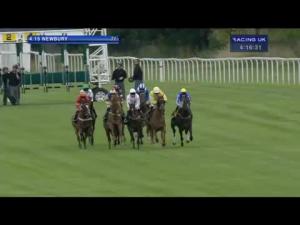 Video preview image for Newbury 16:15 - R & M Electrical Group Handicap (Str)