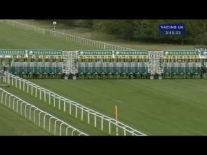 Video preview image for Newbury 15:45 - Weatherbys Super Sprint (Plus10)