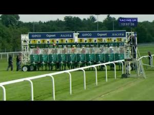 Video preview image for Ascot 12:55 - Dubai Duty Free Shergar Cup Dash Stakes (Handicap)