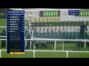 Video preview image for Sandown Park 16:30 - Daily Price Boosts With Unibet Handicap (Jockey Club Grassroots Flat Middle Distance Series Qualifier)