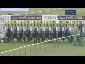 Video preview image for Newmarket 15:15 - 200,000 Tattersalls Millions Median Auction Trophy