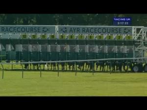 Video preview image for Ayr 15:15 - Racing UK Anywhere Available Now Handicap (Div 1)