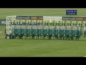 Video preview image for Newmarket 14:15 - 300,000 Tattersalls Millions 2yo Fillies' Trophy