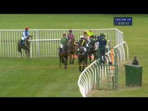 Video preview image for Kelso 14:35 - Edinburgh's Mathers Bar Maiden Hurdle