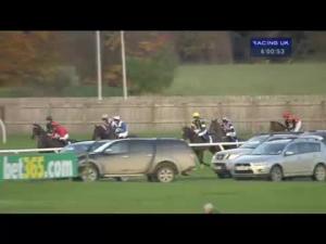 Video preview image for Wetherby 16:00 - Watch On The Racing UK App Conditional Jockeys' Novices' Handicap Hurdle