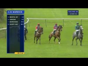 Video preview image for Warwick 14:20 - Highflyer/Million In Mind 4 & 5yo Novices' Chase