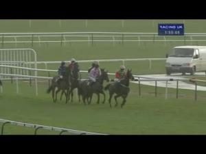 Video preview image for Haydock Park 13:55 - Betfair Tap Tap Boom Novices' Hurdle (Registered As The Newton Novices' Hurdle) (Listed)