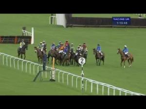 Video preview image for Newbury 13:15 - Events Bar Management Maiden Hurdle