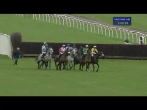 Video preview image for Newbury 13:50 - Powersolve Electronics Greatwood Charity Handicap Chase