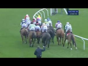 Video preview image for Kempton Park 15:40 - William Hill World Darts Championship Handicap Hurdle