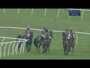 Video preview image for Huntingdon 14:10 - Racing UK Profits Returned To Racing Novices' Chase
