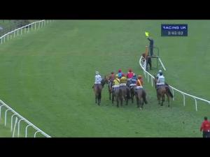 Video preview image for Kempton Park 15:45 - William Hill - Home Of Betting Handicap Hurdle