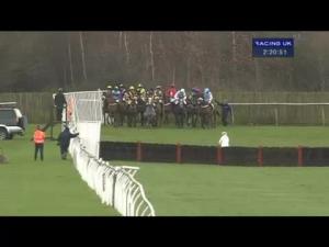Video preview image for Catterick Bridge 14:20 - Watch On 3 Devices racinguk.com/anywhere Novices' Hurdle