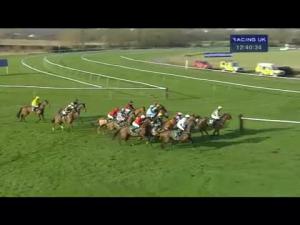 Video preview image for Warwick 12:40 - Betfred 'Goals Galore' Novices' Handicap Hurdle