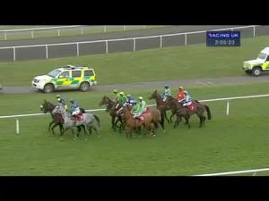 Video preview image for Kempton Park 14:05 - Racing UK In HD Next Month Novices' Limited Handicap Chase
