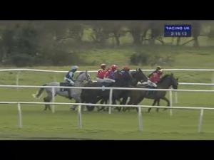 Video preview image for Huntingdon 14:15 - Racing UK Club Day Here Today Handicap Hurdle