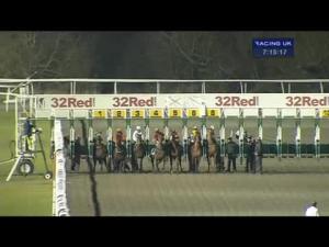 Video preview image for Kempton Park 19:15 - 32red/EBF Stallions Breeding Fillies' Handicap