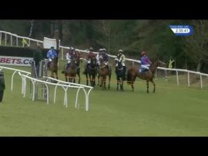 Video preview image for Exeter 14:35 - Weatherbys Hamilton Novices' Limited Handicap Chase