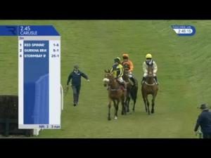 Video preview image for Carlisle 14:45 - Apollobet Daily Racing Refunds Novices' Chase