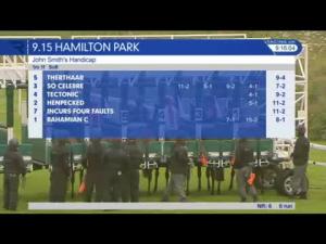 Video preview image for Hamilton Park 21:15 - John Smith's Handicap