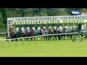 Video preview image for Ayr 17:10 - Racing UK Glasgow Fair Handicap